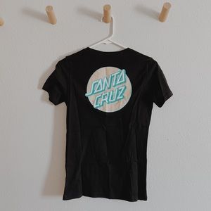 Santa Cruz Black Short Sleeve